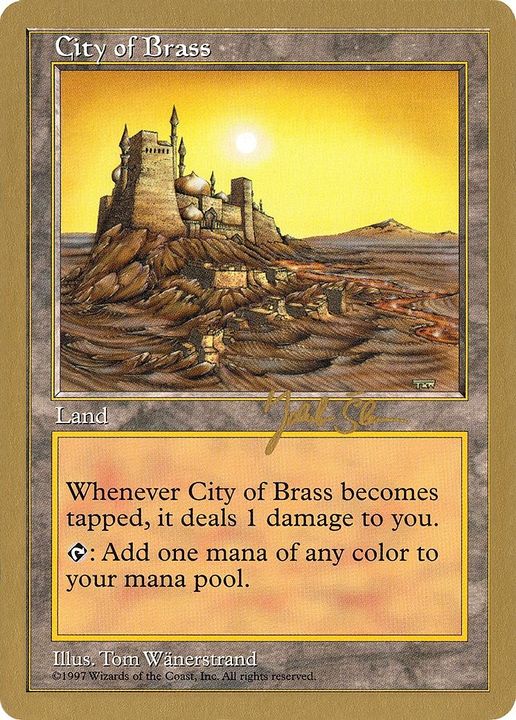 City of Brass in the group Magic the Gathering / Sets / World Championship Decks 1997 at Proxyprinters.com (5565)