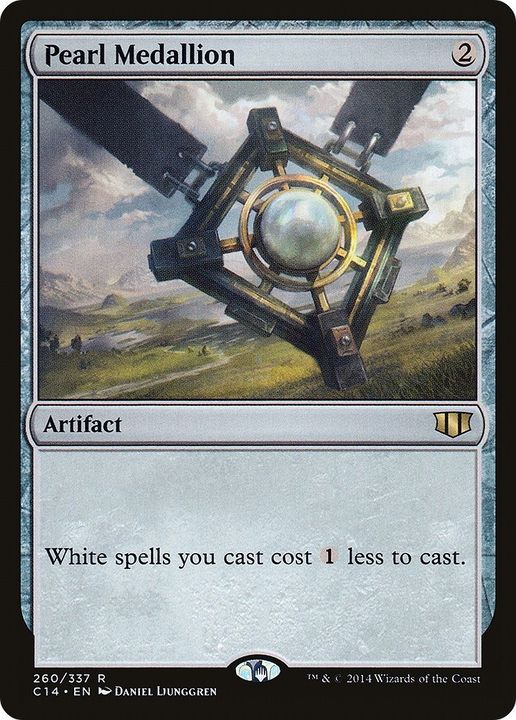 Pearl Medallion in the group Magic the Gathering / Types / Artifacts / Artifact at Proxyprinters.com (55651)