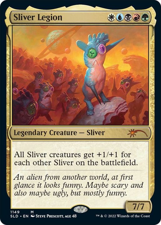 Sliver Legion in the group Magic the Gathering / Sets / Secret Lair / Secret Lair Drop at Proxyprinters.com (55656)