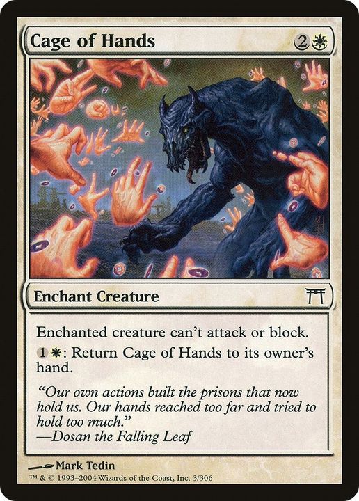 Cage of Hands in the group Magic the Gathering / Types / Colors / White at Proxyprinters.com (55663)