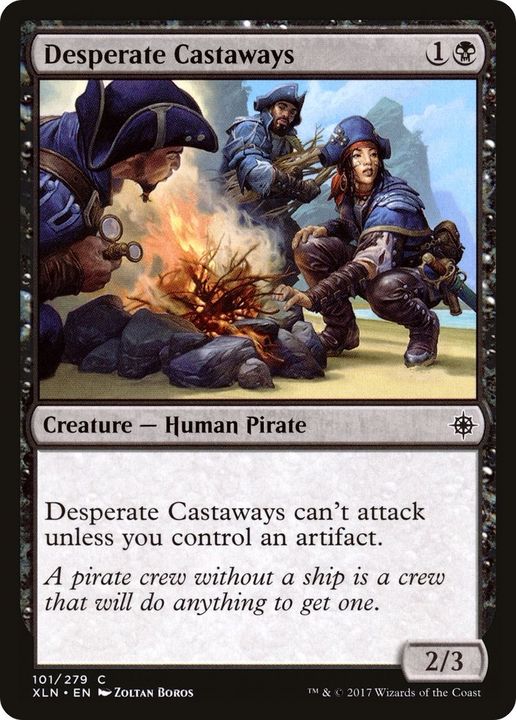 Desperate Castaways in the group Magic the Gathering / Sets / Ixalan at Proxyprinters.com (55664)