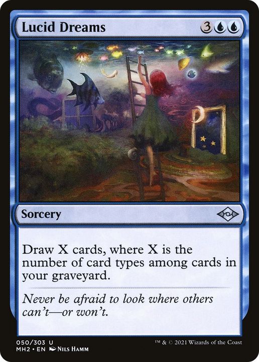 Lucid Dreams in the group Magic the Gathering / Types / Colors / Blue at Proxyprinters.com (55675)