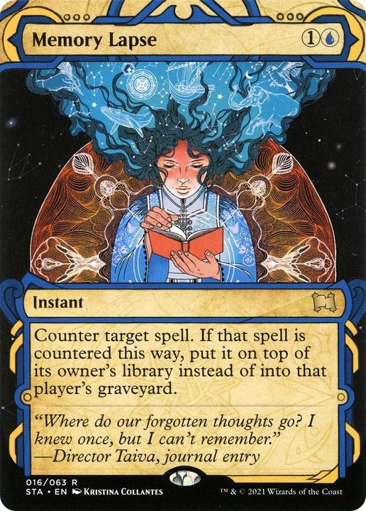 Memory Lapse in the group Magic the Gathering / Types / Colors / Blue at Proxyprinters.com (55704)