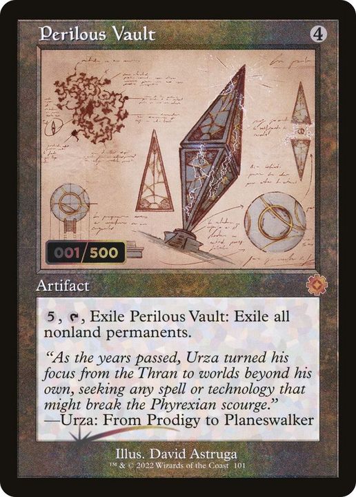 Perilous Vault in the group Magic the Gathering / Sets / The Brothers' War Retro Artifacts at Proxyprinters.com (55714)