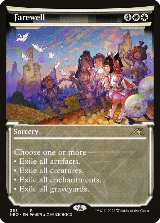 Farewell in the group Magic the Gathering / Types / Colors / White at Proxyprinters.com (55715)