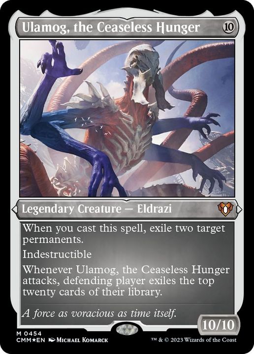 Ulamog, the Ceaseless Hunger in the group Magic the Gathering / Types / Colors / Colorless at Proxyprinters.com (55720)