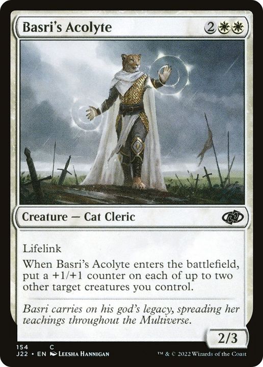 Basri's Acolyte in the group Magic the Gathering / Types / Colors / White at Proxyprinters.com (55722)