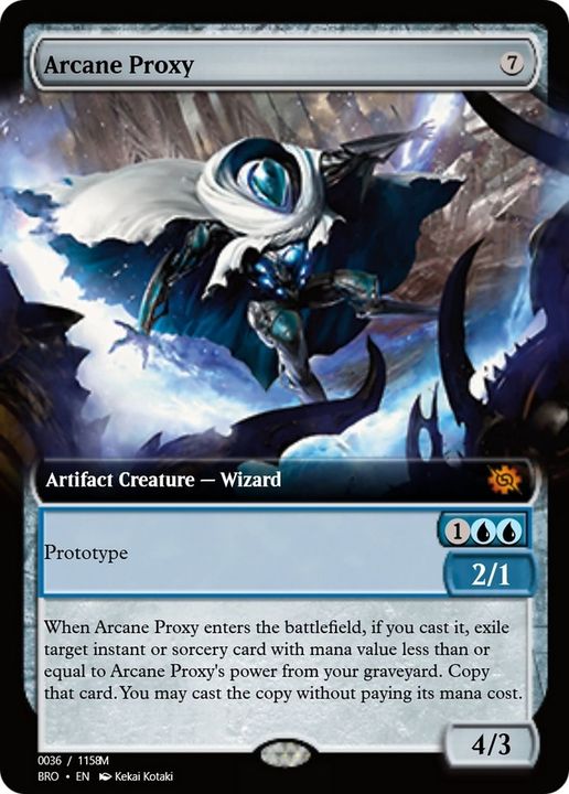 Arcane Proxy in the group Magic the Gathering / Types / Creatures / Wizard at Proxyprinters.com (55734)