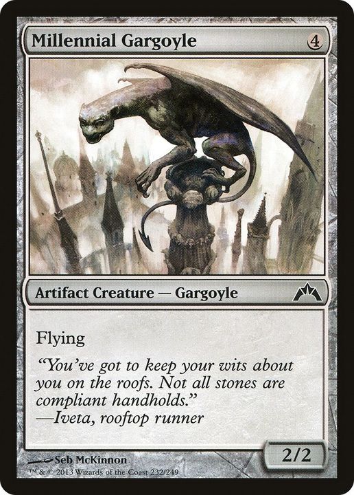 Millennial Gargoyle in the group Magic the Gathering / Sets / Global Series Jiang Yanggu & Mu Yanling at Proxyprinters.com (55741)