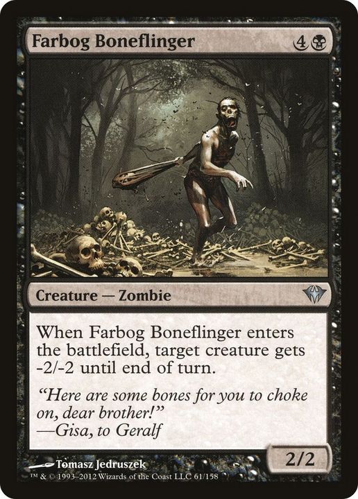 Farbog Boneflinger in the group Magic the Gathering / Types / Creatures / Zombie at Proxyprinters.com (55744)