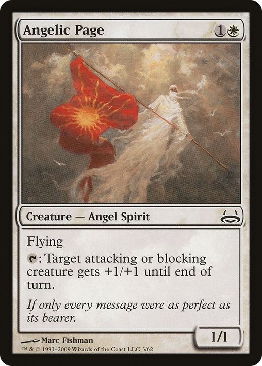 Angelic Page in the group Magic the Gathering / Sets / Duel Decks: Divine vs. Demonic at Proxyprinters.com (55750)