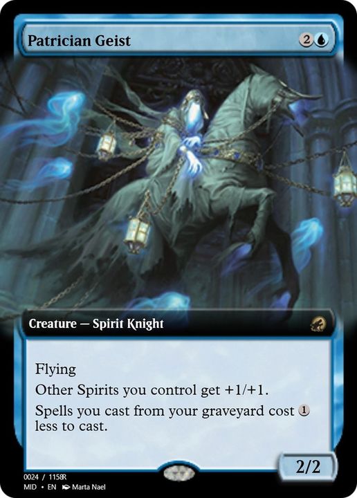 Patrician Geist in the group Magic the Gathering / Types / Colors / Blue at Proxyprinters.com (55769)