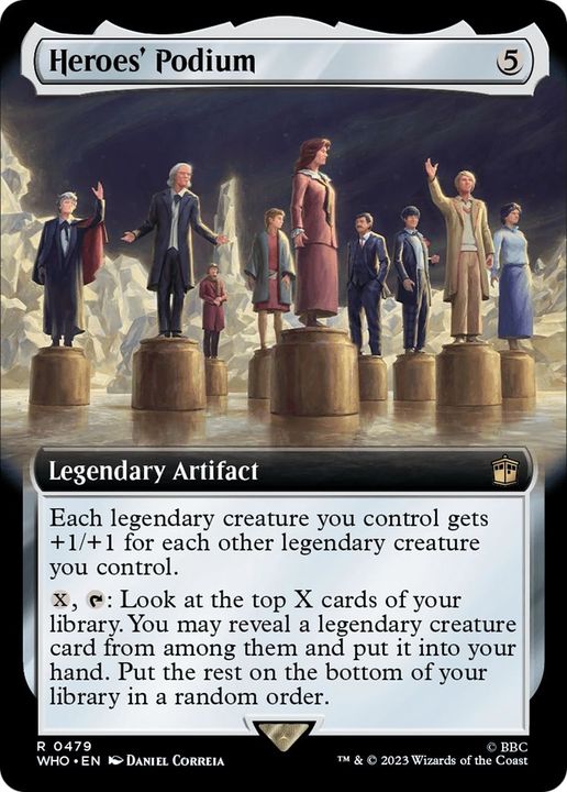 Heroes' Podium in the group Magic the Gathering / Types / Artifacts / Legendary Artifact at Proxyprinters.com (55776)