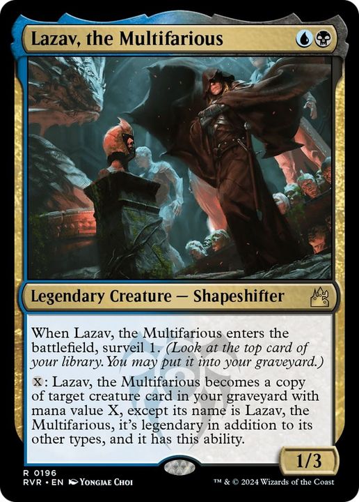 Lazav, the Multifarious in the group Magic the Gathering / Types / Colors / Multicolors / B, U at Proxyprinters.com (55778)