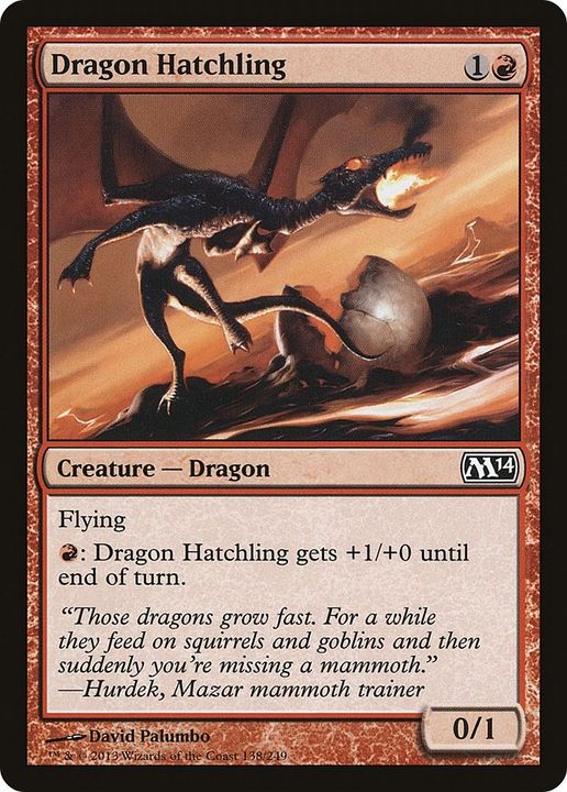 Dragon Hatchling in the group Magic the Gathering / Types / Colors / Red at Proxyprinters.com (55779)