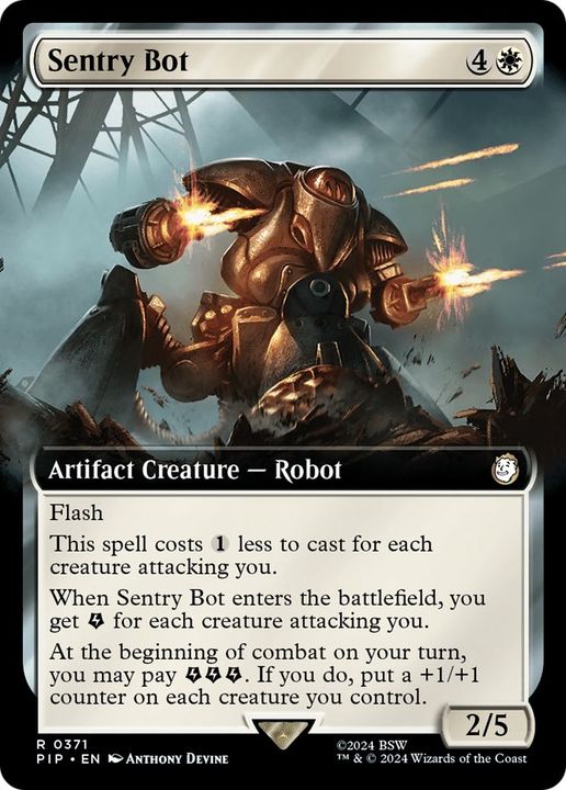 Sentry Bot in the group Magic the Gathering / Types / Colors / White at Proxyprinters.com (55785)