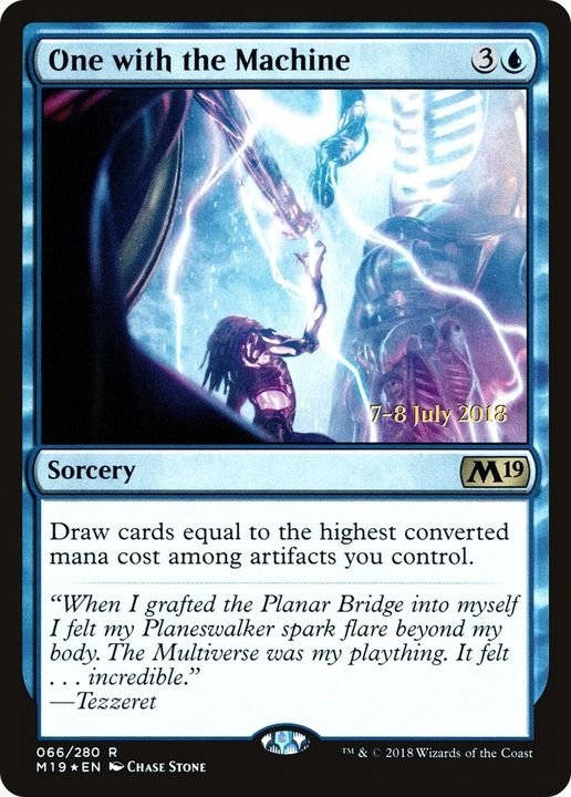 One with the Machine in the group Magic the Gathering / Types / Colors / Blue at Proxyprinters.com (558)