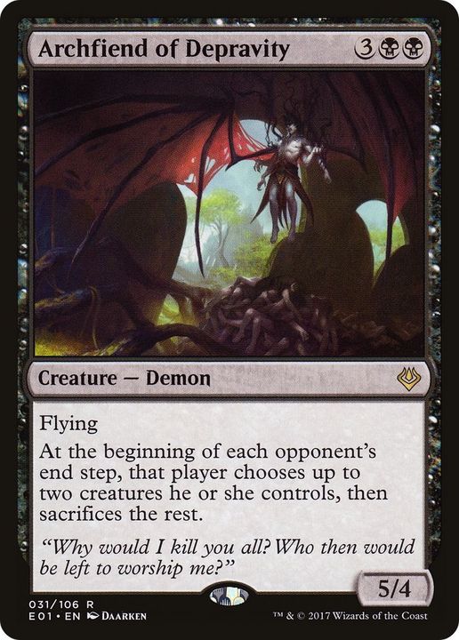 Archfiend of Depravity in the group Singles at Proxyprinters.com (5580)