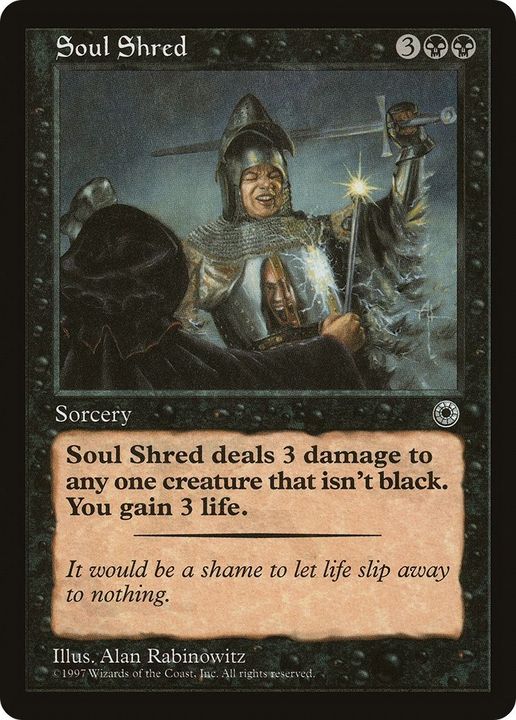 Soul Shred in the group Magic the Gathering / Types / Colors / Black at Proxyprinters.com (55821)