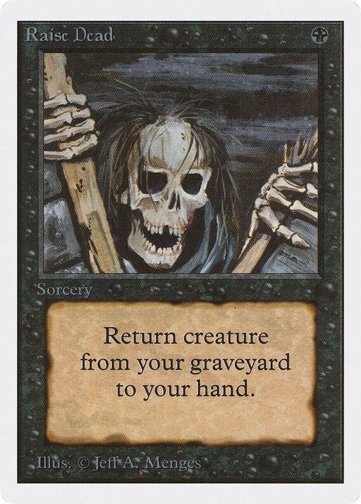 Raise Dead in the group Magic the Gathering / Types / Colors / Black at Proxyprinters.com (55824)