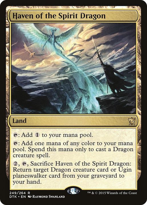 Haven of the Spirit Dragon in the group Magic the Gathering / Sets / Dragons of Tarkir at Proxyprinters.com (55828)