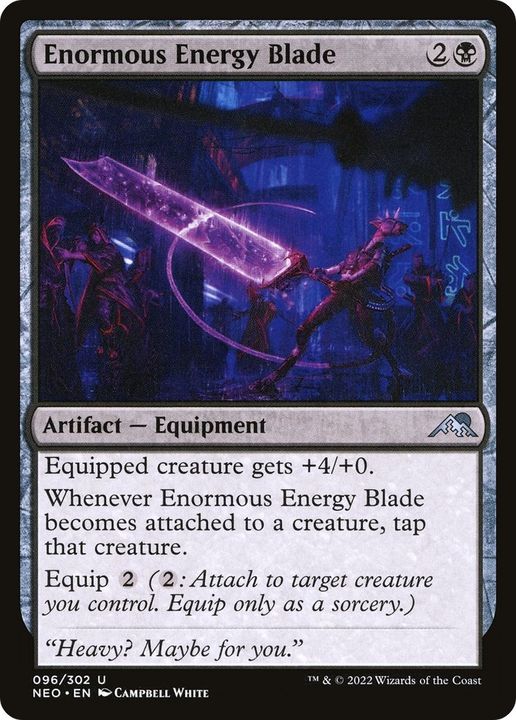 Enormous Energy Blade in the group Singles at Proxyprinters.com (55832)