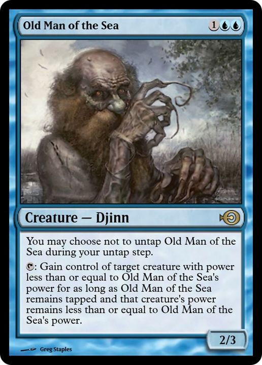 Old Man of the Sea in the group Magic the Gathering / Types / Colors / Blue at Proxyprinters.com (55841)