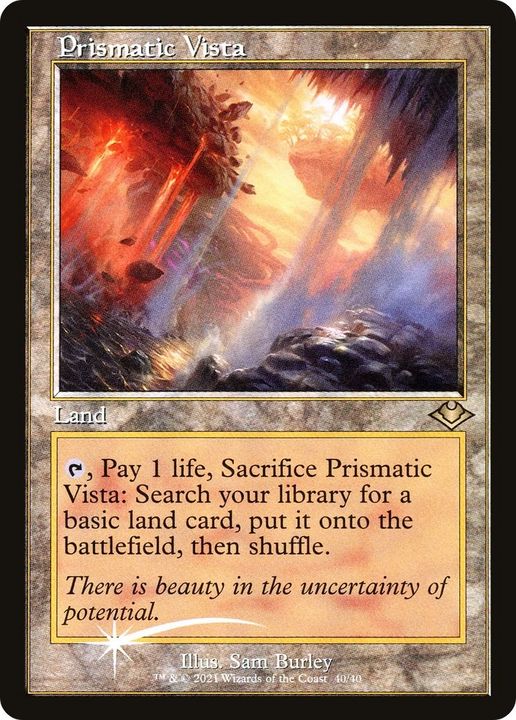 Prismatic Vista in the group Magic the Gathering / Sets / Modern Horizons 2 Art Series at Proxyprinters.com (55844)