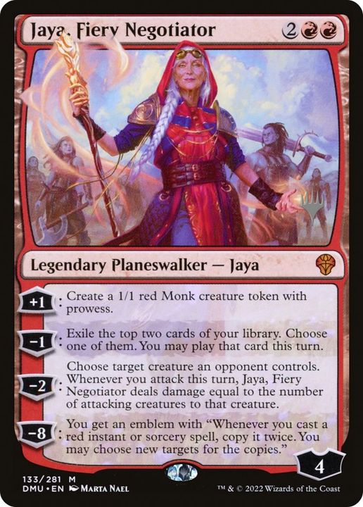 Jaya, Fiery Negotiator in the group Magic the Gathering / Types / Colors / Red at Proxyprinters.com (55863)