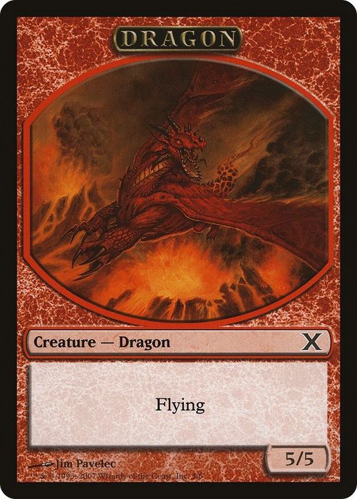 Dragon in the group Magic the Gathering / Types / Colors / Red at Proxyprinters.com (55885)