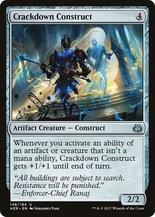 Crackdown Construct in the group Magic the Gathering / Types / Colors / Colorless at Proxyprinters.com (55887)