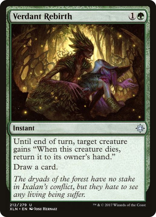 Verdant Rebirth in the group Magic the Gathering / Sets / Ixalan at Proxyprinters.com (55896)