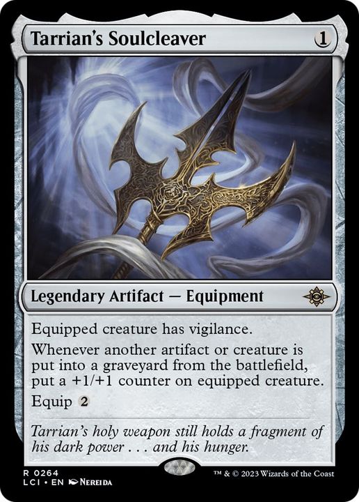 Tarrian's Soulcleaver in the group Magic the Gathering / Types / Artifacts / Legendary Artifact at Proxyprinters.com (55900)