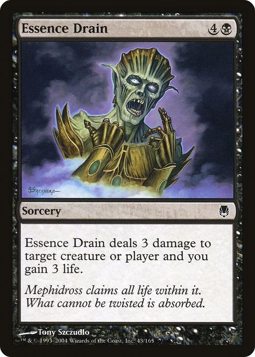 Essence Drain in the group Magic the Gathering / Types / Colors / Black at Proxyprinters.com (55919)