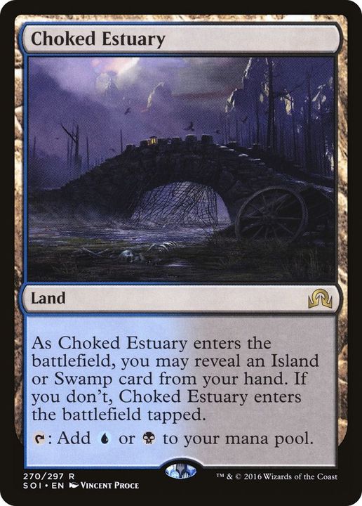 Choked Estuary in the group Magic the Gathering / Types / Colors / Colorless at Proxyprinters.com (55946)