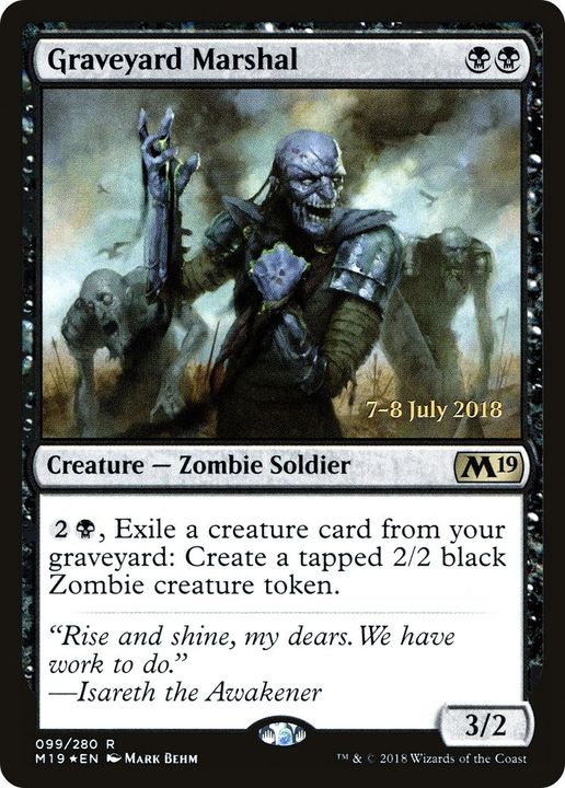 Graveyard Marshal in the group Magic the Gathering / Types / Creatures / Zombie at Proxyprinters.com (55960)