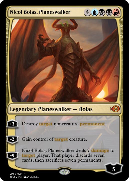 Nicol Bolas, Planeswalker in the group Magic the Gathering / Sets / Magic Origins Clash Pack at Proxyprinters.com (55977)