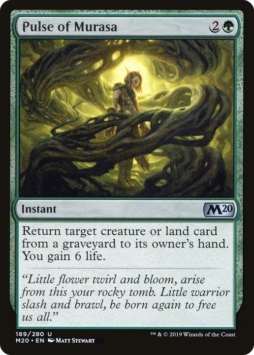 Pulse of Murasa in the group Magic the Gathering / Types / Colors / Green at Proxyprinters.com (55997)