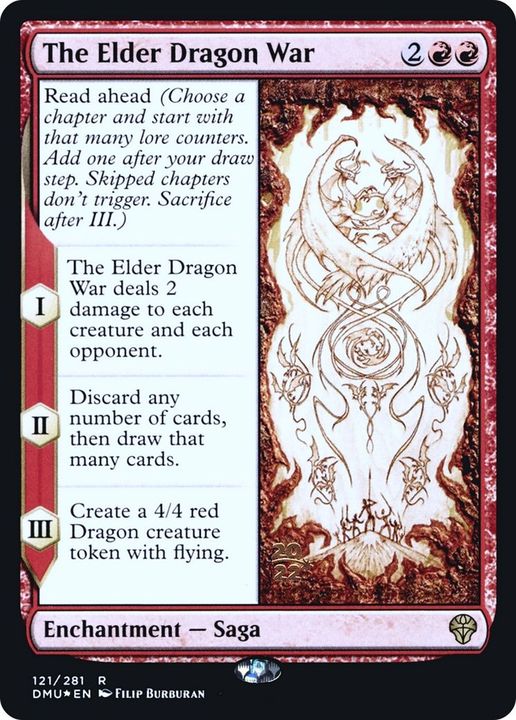 The Elder Dragon War in the group Singles at Proxyprinters.com (56020)