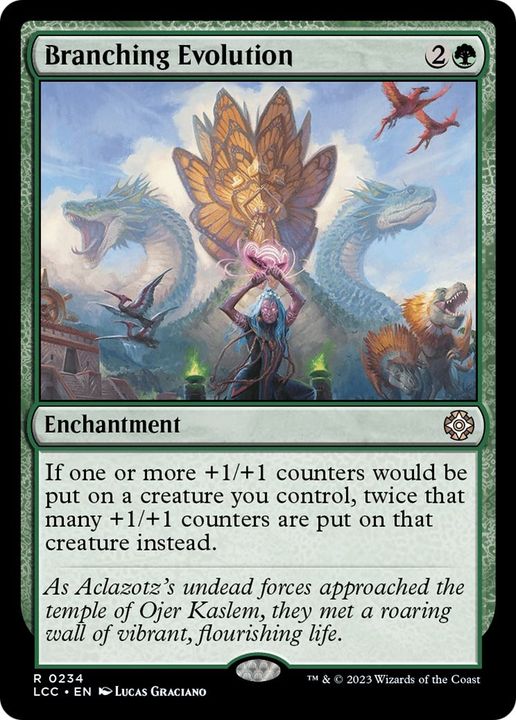 Branching Evolution in the group Magic the Gathering / Sets / The Lost Caverns of Ixalan Commander at Proxyprinters.com (56027)