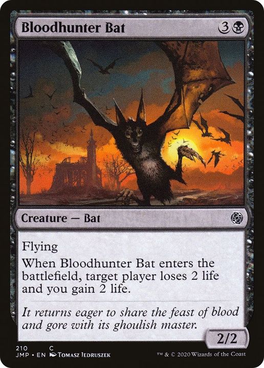 Bloodhunter Bat in the group Magic the Gathering / Types / Colors / Black at Proxyprinters.com (56036)