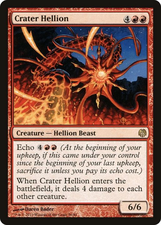 Crater Hellion in the group Magic the Gathering / Types / Colors / Red at Proxyprinters.com (56047)