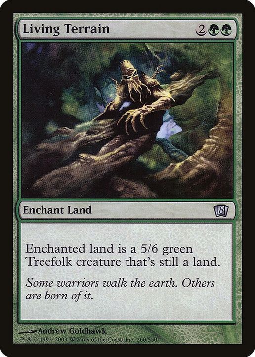 Living Terrain in the group Magic the Gathering / Types / Colors / Green at Proxyprinters.com (56050)