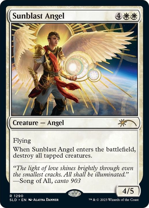 Sunblast Angel in the group Magic the Gathering / Types / Colors / White at Proxyprinters.com (56051)