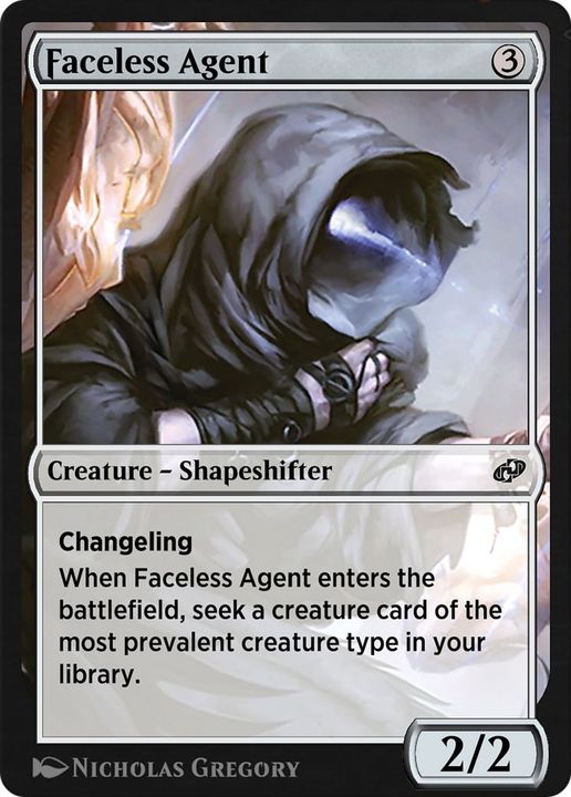 Faceless Agent in the group Magic the Gathering / Types / Colors / Colorless at Proxyprinters.com (56103)