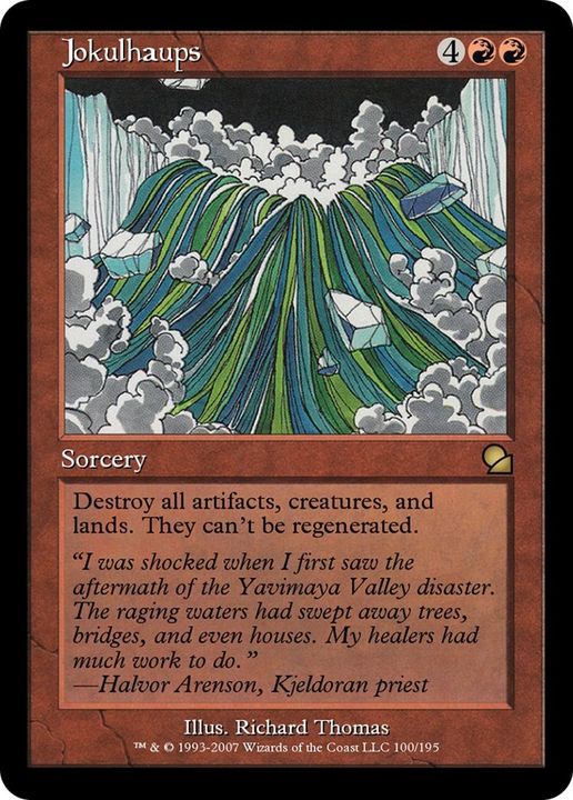 Jokulhaups in the group Magic the Gathering / Types / Colors / Red at Proxyprinters.com (56112)