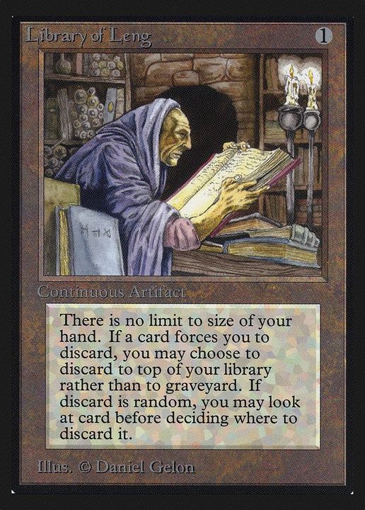 Library of Leng in the group Magic the Gathering / Sets / Intl. Collectors' Edition at Proxyprinters.com (5612)