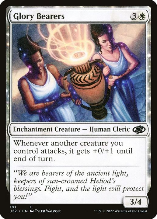 Glory Bearers in the group Magic the Gathering / Types / Creatures / Human at Proxyprinters.com (56187)