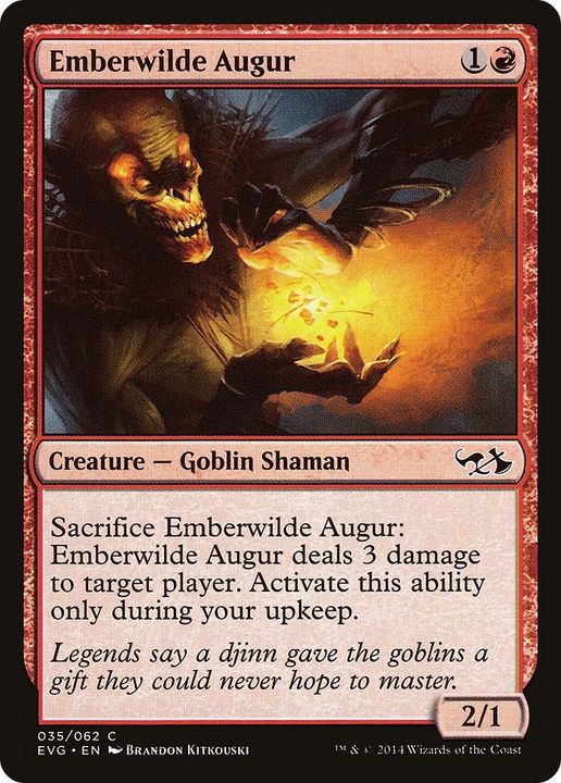 Emberwilde Augur in the group Magic the Gathering / Types / Creatures / Goblin at Proxyprinters.com (56193)