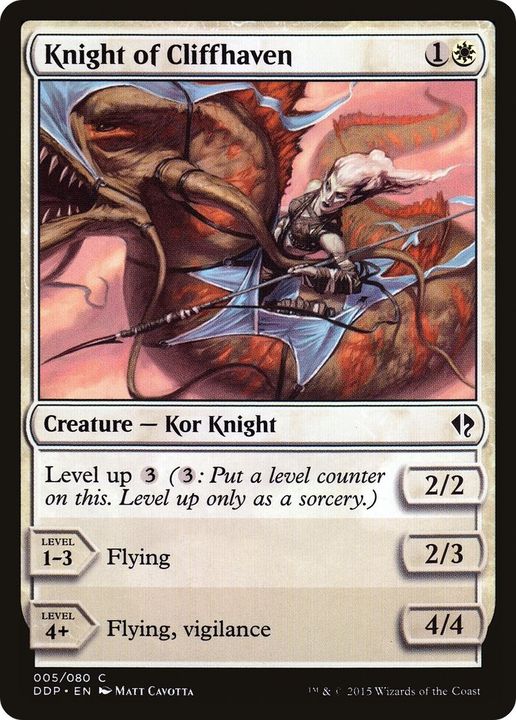 Knight of Cliffhaven in the group Magic the Gathering / Types / Colors / White at Proxyprinters.com (56207)